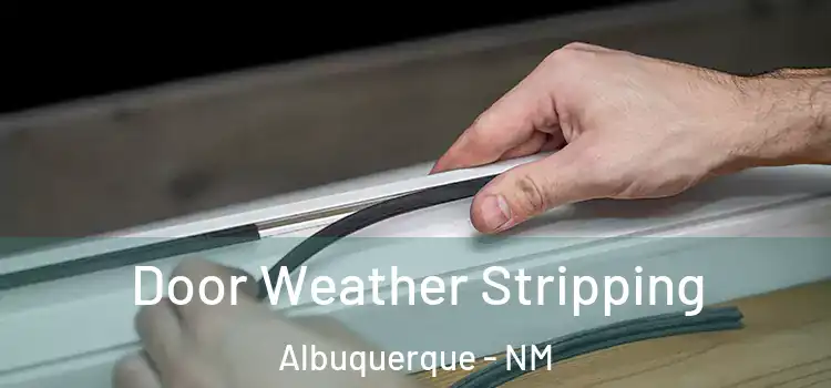 Door Weather Stripping Albuquerque - NM