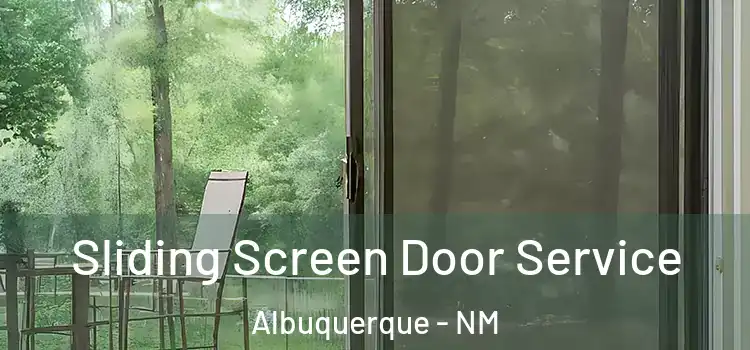 Sliding Screen Door Service Albuquerque - NM